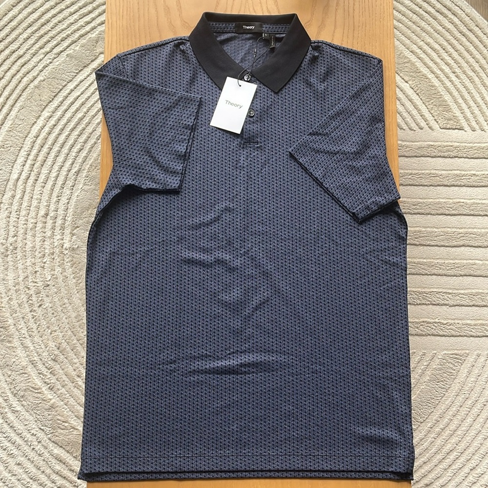 Theory Standard Jacquard Polo